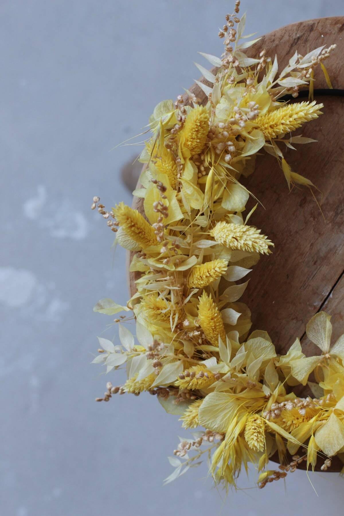 Couronne de fleurs séchées – Image 12