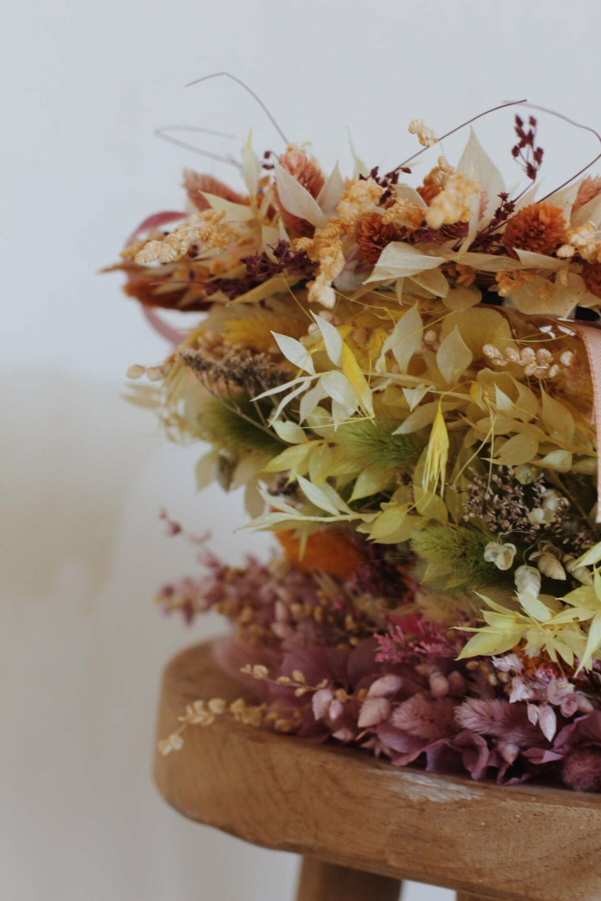 Couronne de fleurs séchées – Image 5