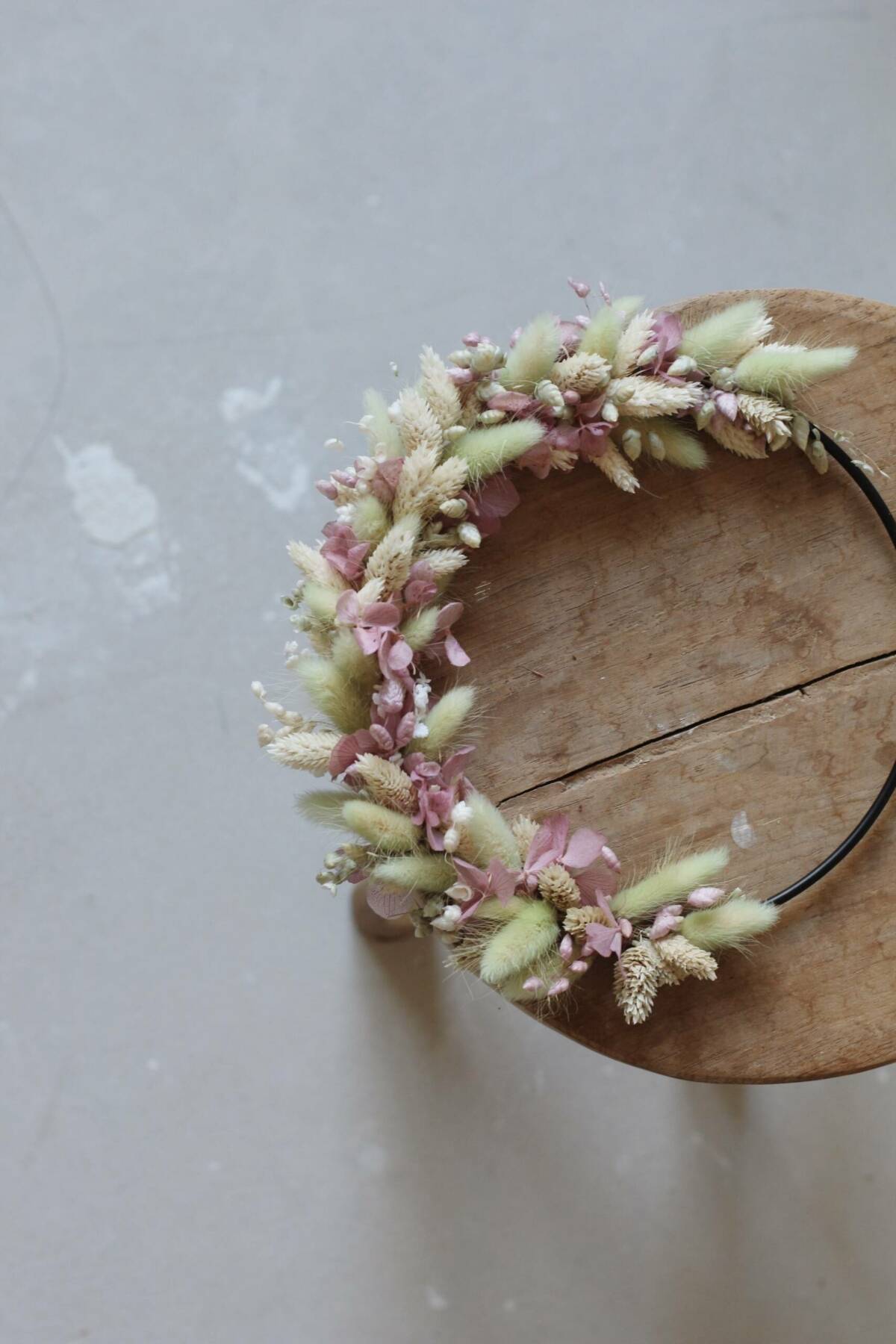 Couronne de fleurs séchées – Image 7