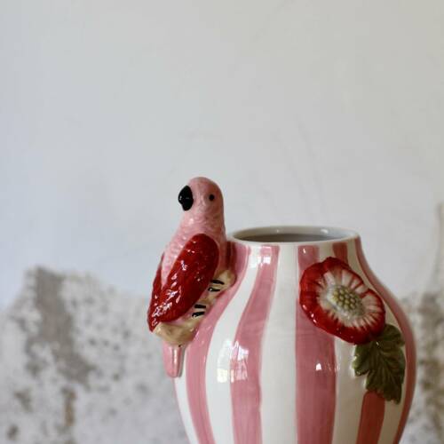 Vase Oiseau - Rose